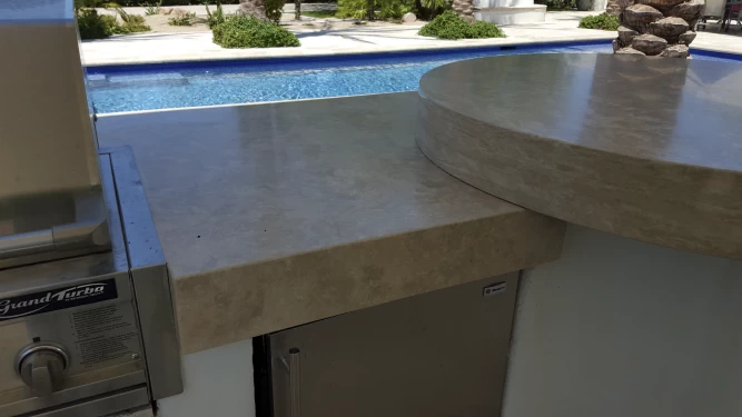 Natural Stone outdoor kitchen